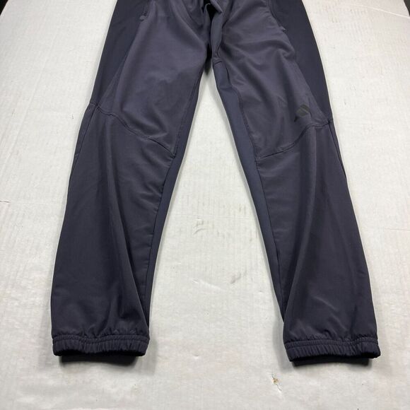 Adidas Mens Aeroready Slim Fit Training Pants Purple Performance Workout SMALL - Picture 2 of 12